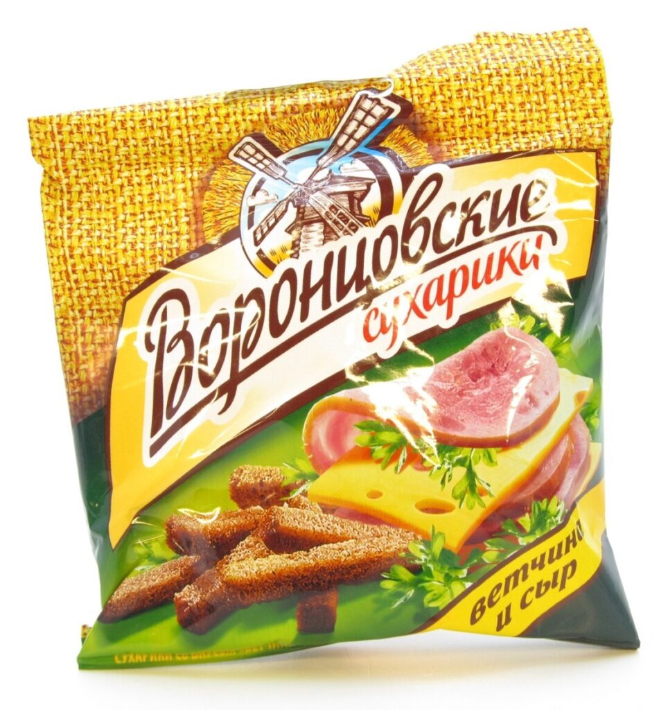 Сухарики в ассортименте