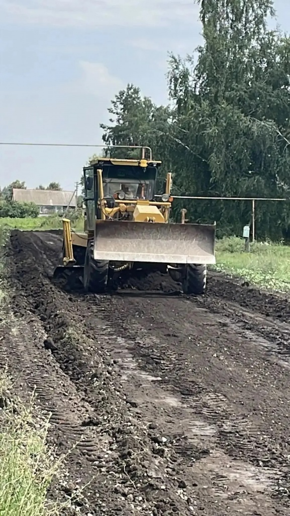 В селе Урусово на участках улиц Полевая и Новая завершены работы по ремонту дорожного покрытия