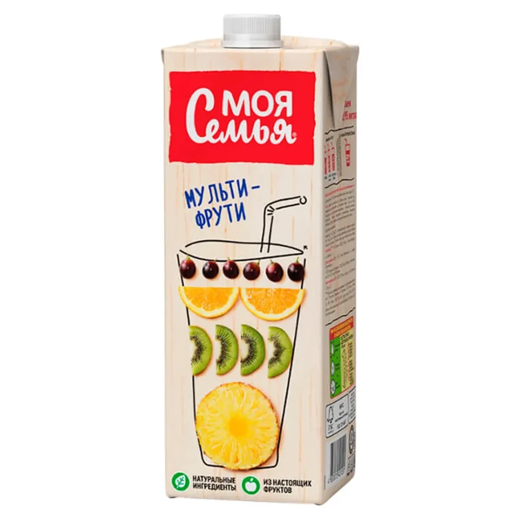 Сок 1л «Моя семья» в ассортименте
