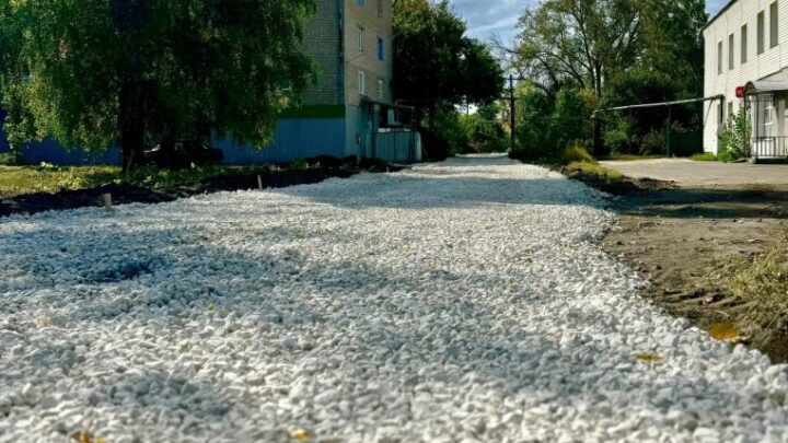 Дорожные работы — Пионерская, Ртищево, Саратовская область