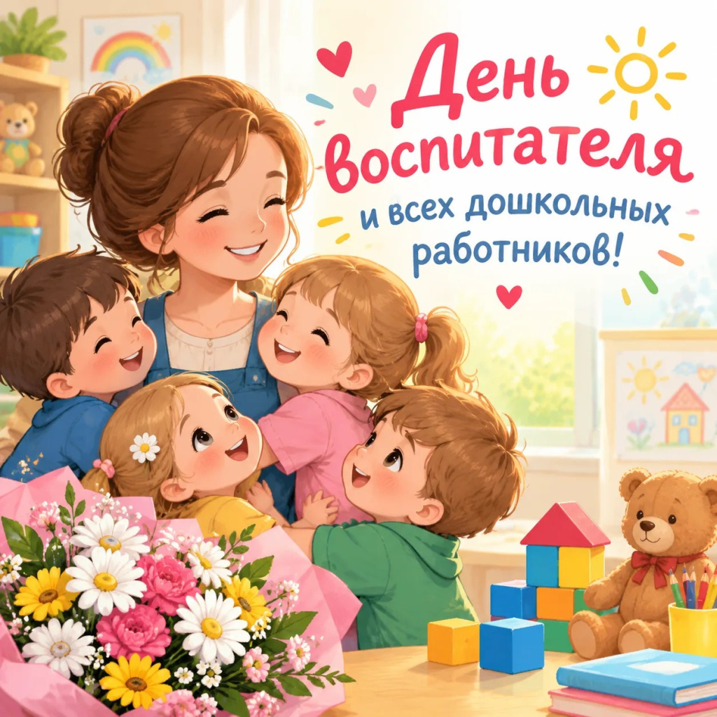 Сегодня — День воспитателя и всех дошкольных работников