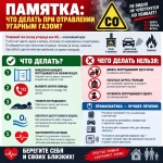 ПАМЯТКА: Что делать при отравлении угарным газом