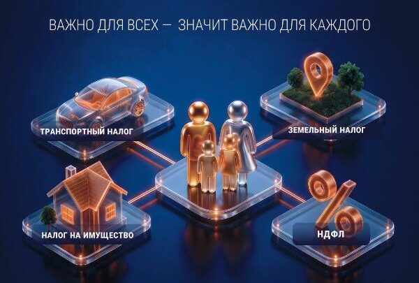 Имущественные налоги физических лиц за 2025 год необходимо оплатить не позднее 1 декабря 2026 года