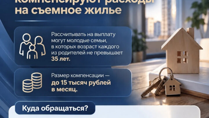 Молодым семьям Саратовской области компенсируют расходы на съемное жилье